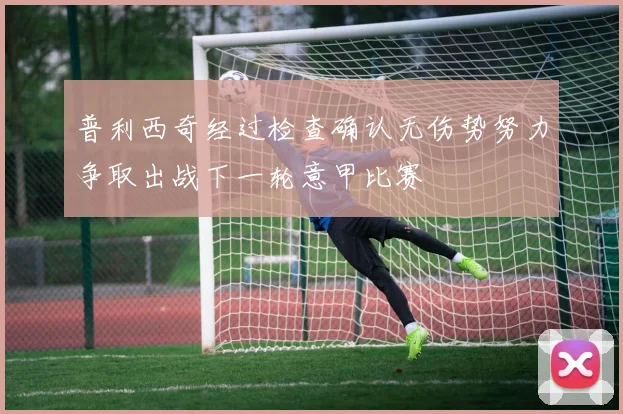 普利西奇经过检查确认无伤势努力争取出战下一轮意甲比赛